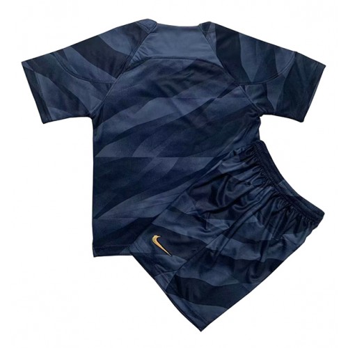 Maillot de foot Chelsea Gardien de but Domicile enfant 2023-24 Manches Courte (+ pantalon court)